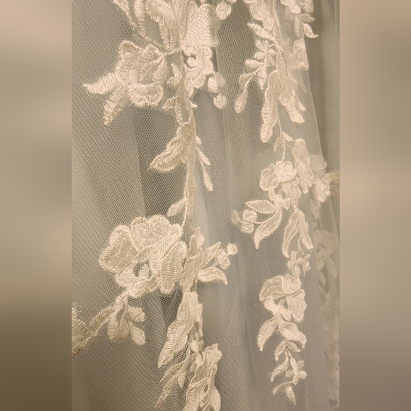 BLUE FORMAL/WEDDING DRESS - Picture 3 of 16